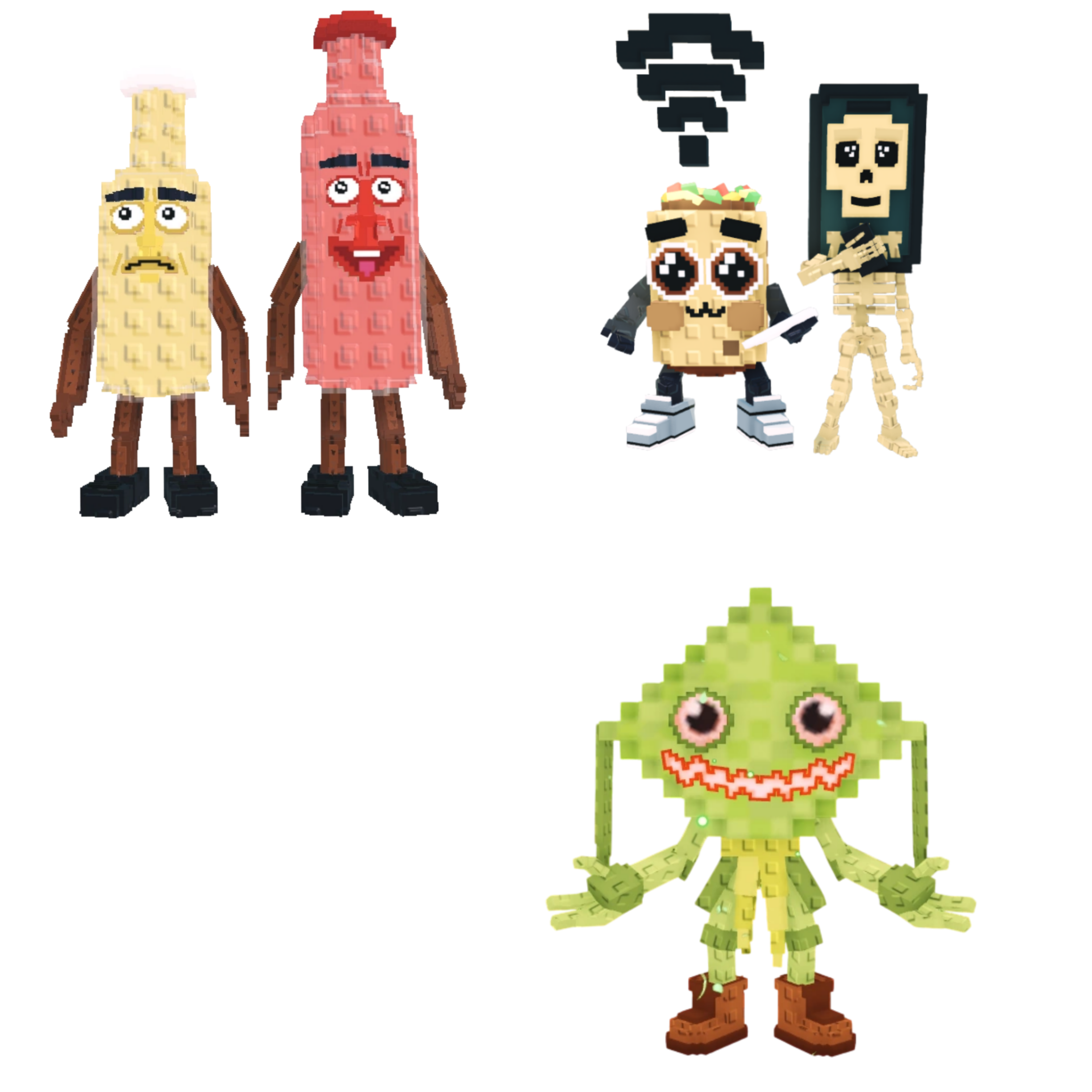[BUNDLE] - 🍿 1x Ketchuru and Musturu 🍿 1x Ketupat Kepat 🍿 1x Los Mobilis