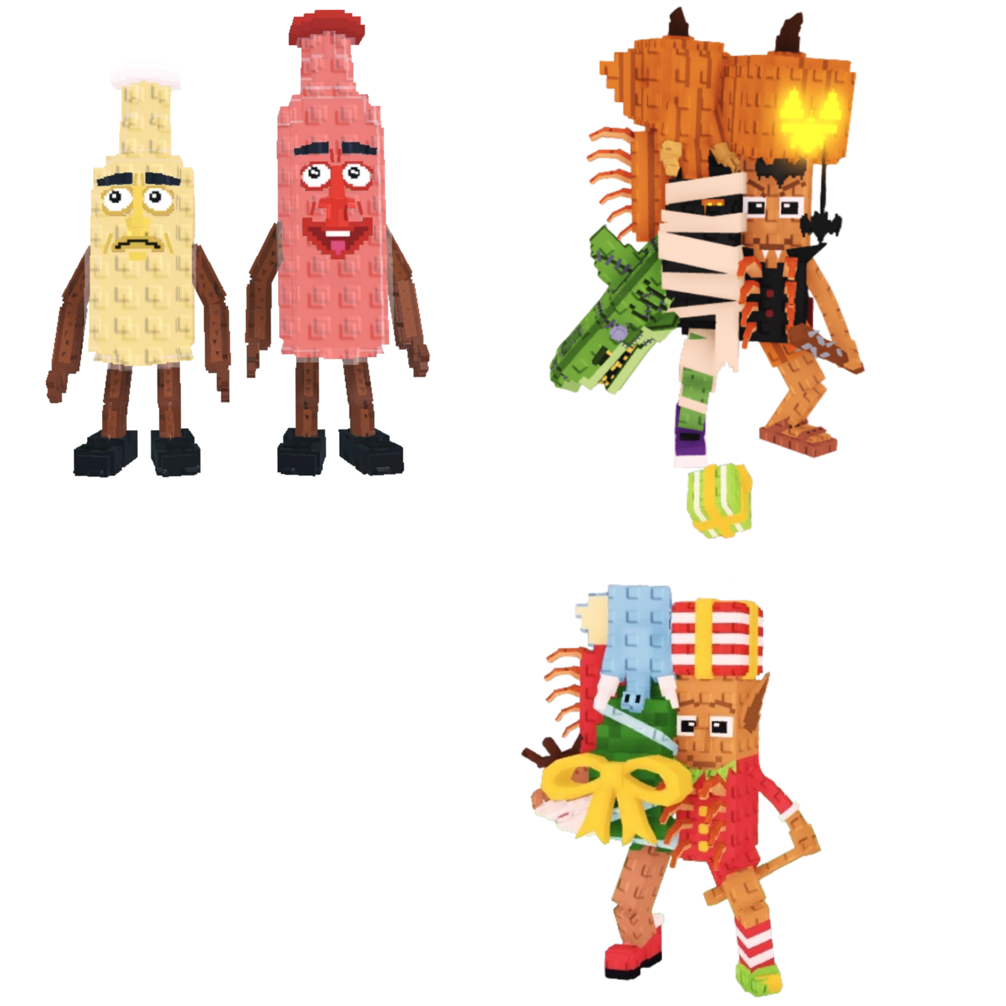 [BUNDLE] - 🧈 1x Ketchuru and Musturu 🧈 1x La Spooky Grande 🧈 1x La Jolly Grande