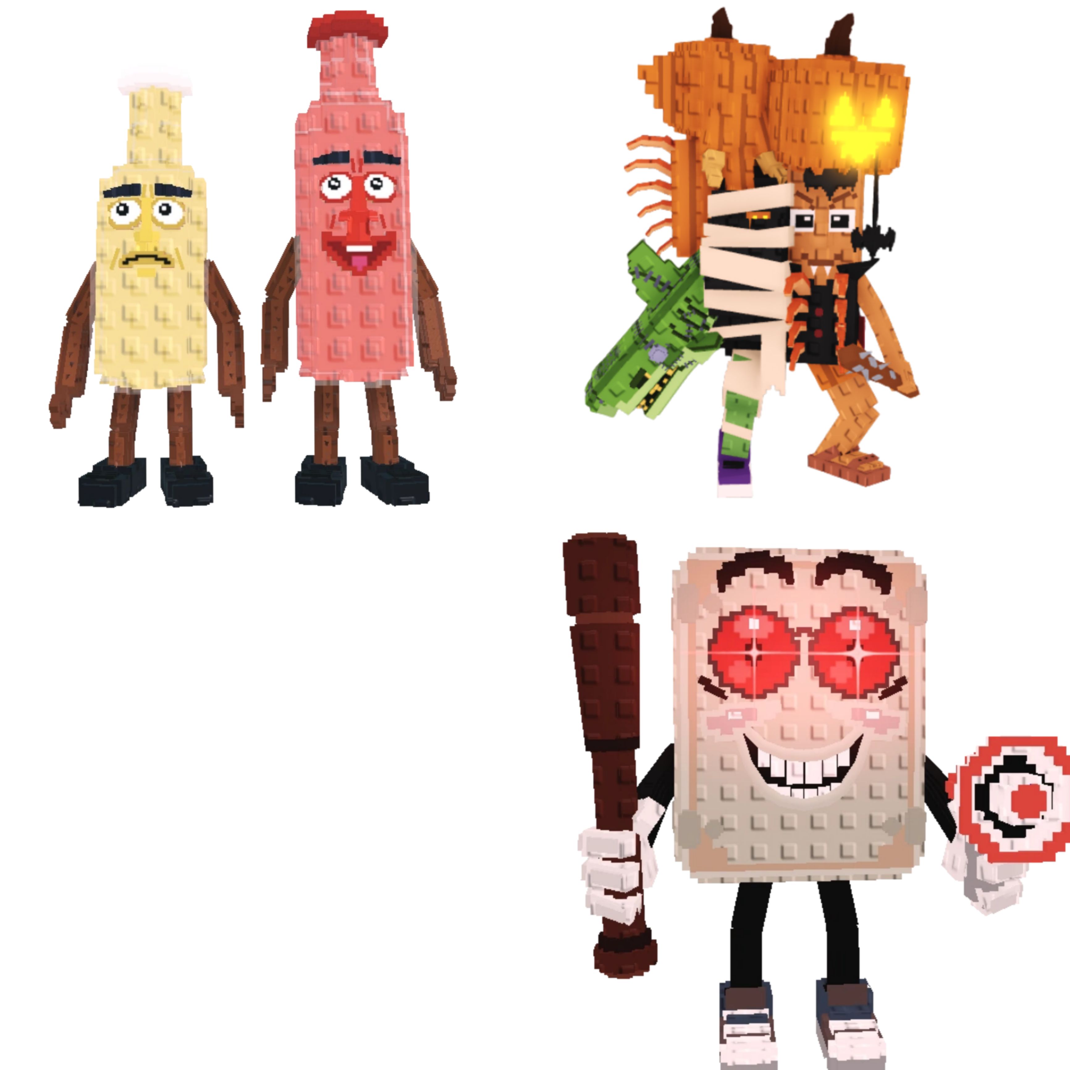 [BUNDLE] - 🧂 1x Ketchuru and Musturu 🧂 1x Tang Tang Keletang 🧂 1x La Spooky Grande