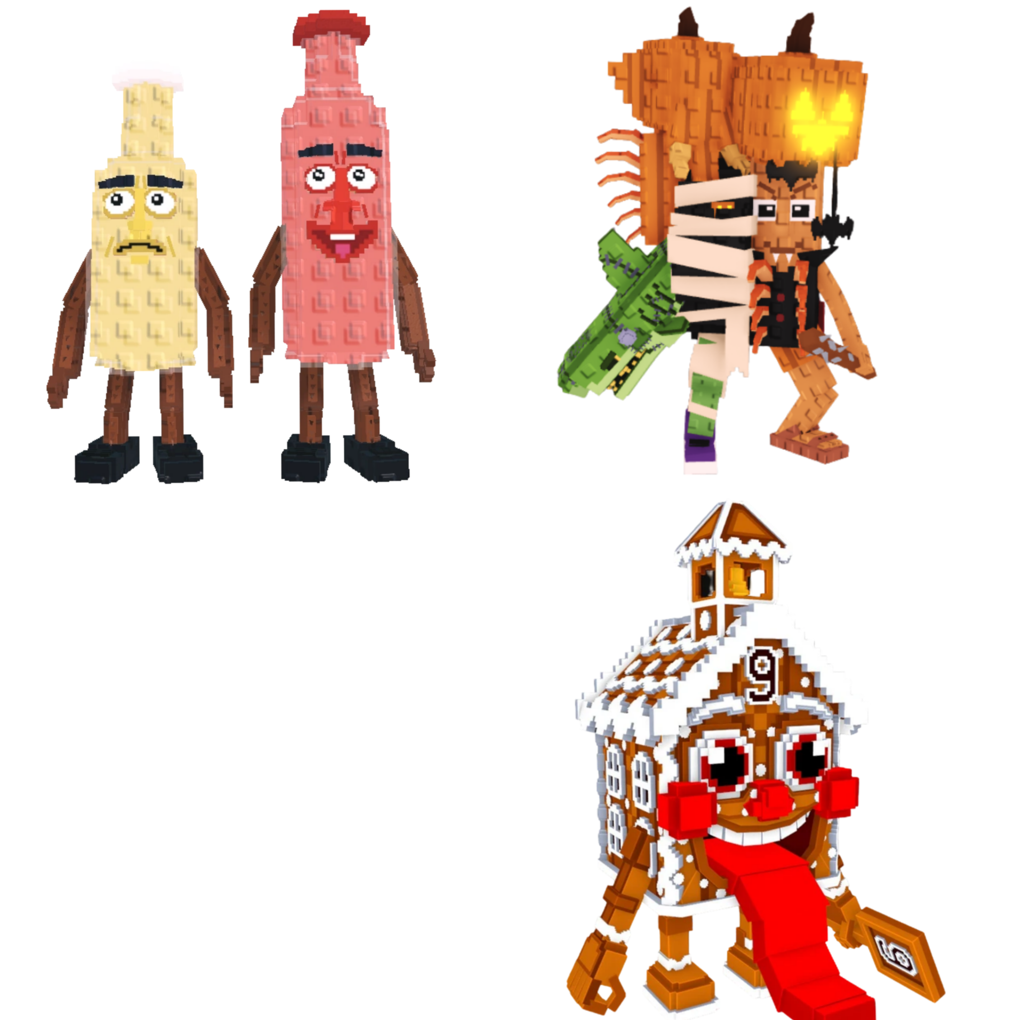 [BUNDLE] - 🥫 1x Ketchuru and Musturu 🥫 1x La Ginger Sekolah 🥫 1x La Spooky Grande