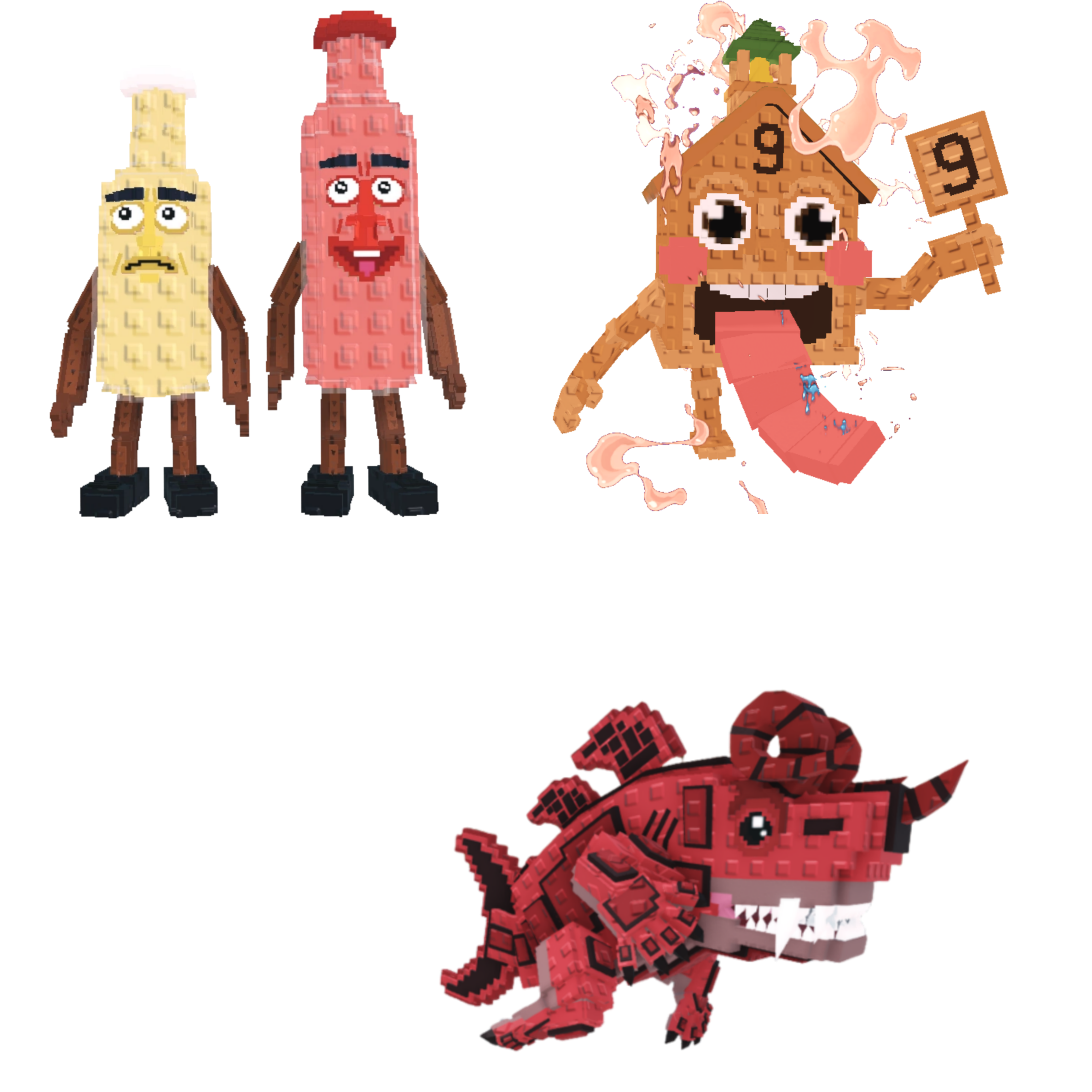 [BUNDLE] - 🍙 1x Ketchuru and Musturu 🍙 1x Eviledon 🍙 1x Esok Sekolah