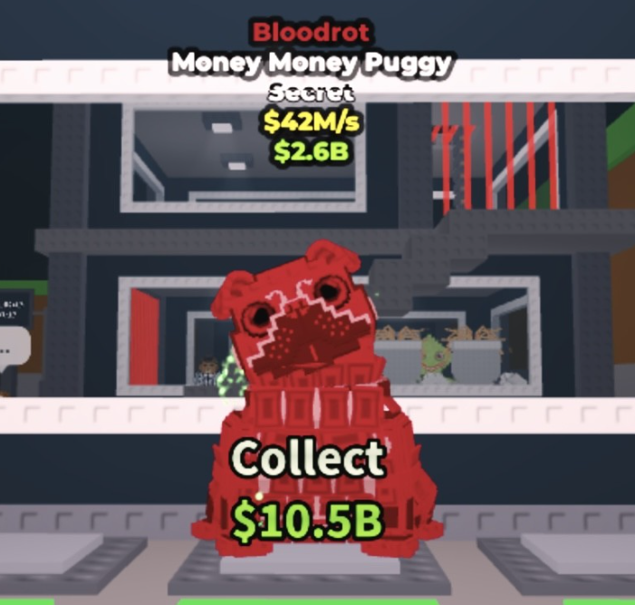 [READY✅]🩸 BLOODROT Money Money Puggy 42M/s | INSTANT DELIVERY ⚡