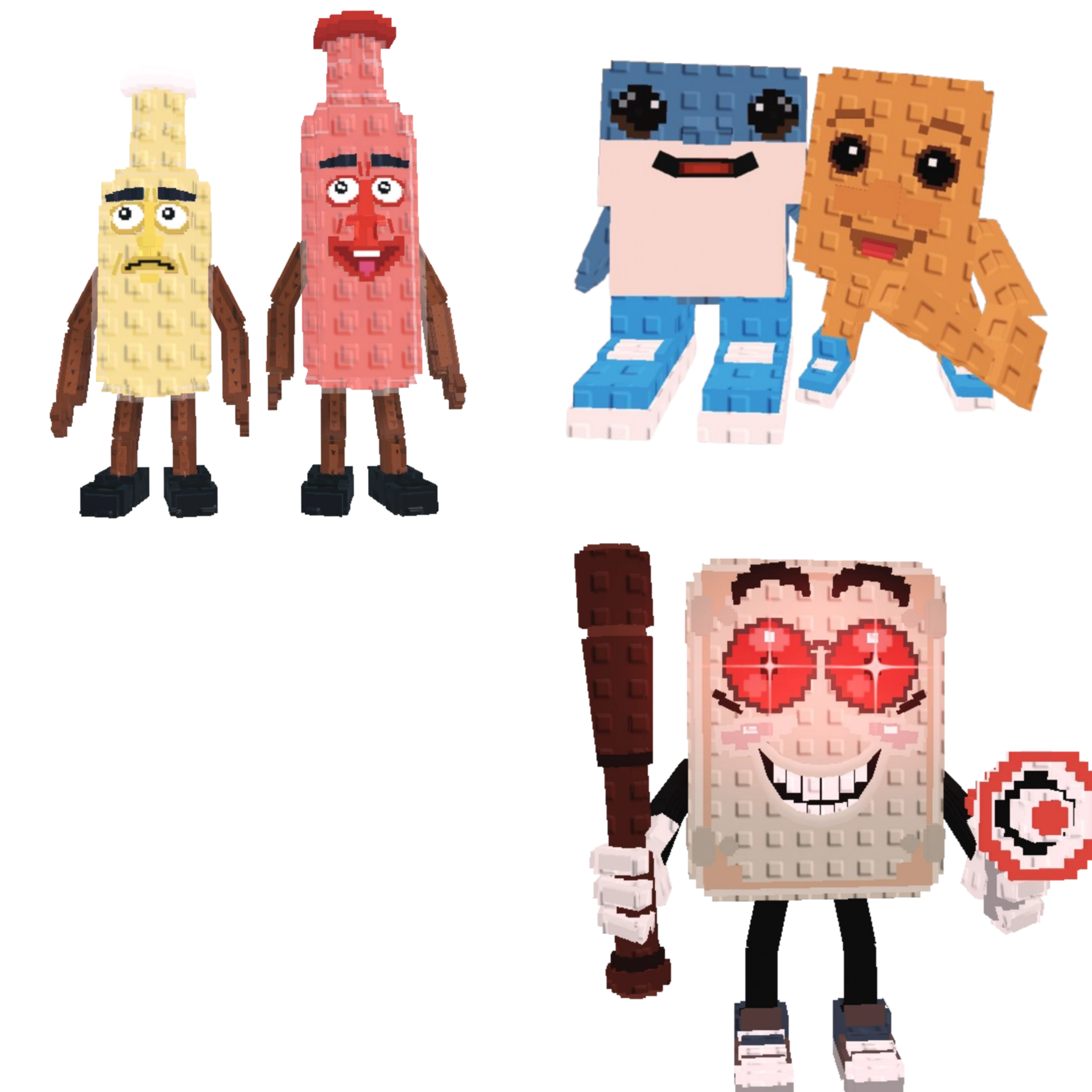 [BUNDLE] - 🥮 1x Ketchuru and Musturu 🥮 1x Tang Tang Keletang 🥮 1x Los Bros