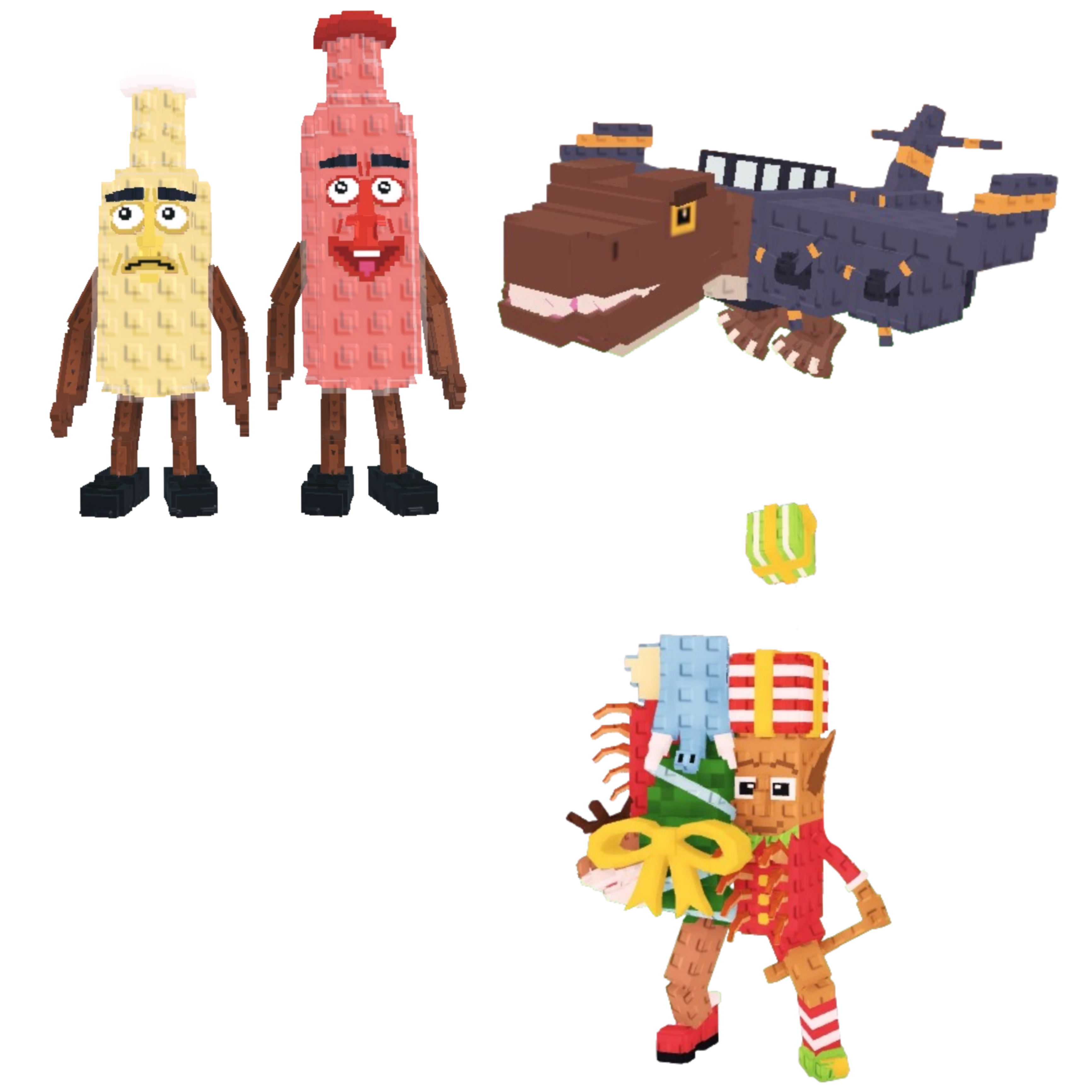 [BUNDLE] - 🍬 1x Ketchuru and Musturu 🍬 1x La Jolly Grande 🍬 1x Nuclearo Dinossauro