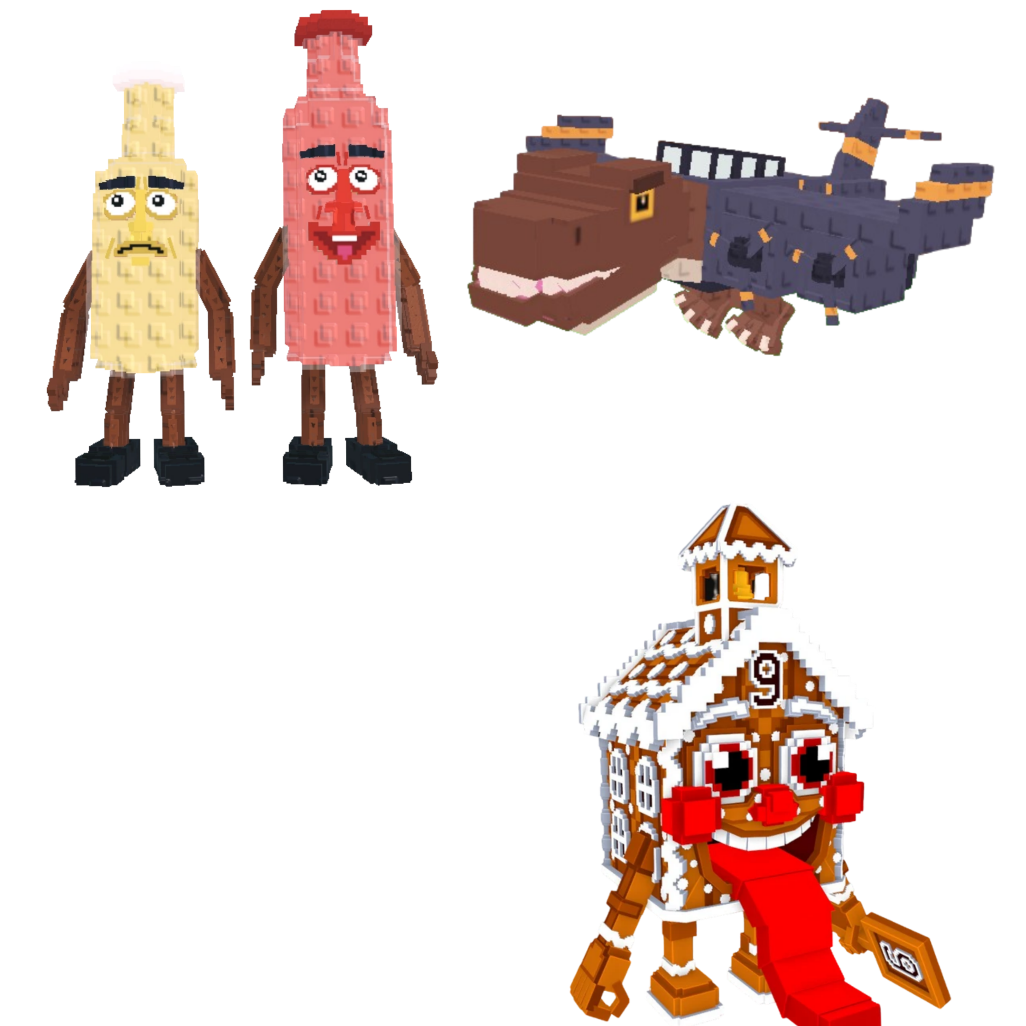 [BUNDLE] - 🍮 1x Ketchuru and Musturu 🍮 1x La Ginger Sekolah 🍮 1x Nuclearo Dinossauro