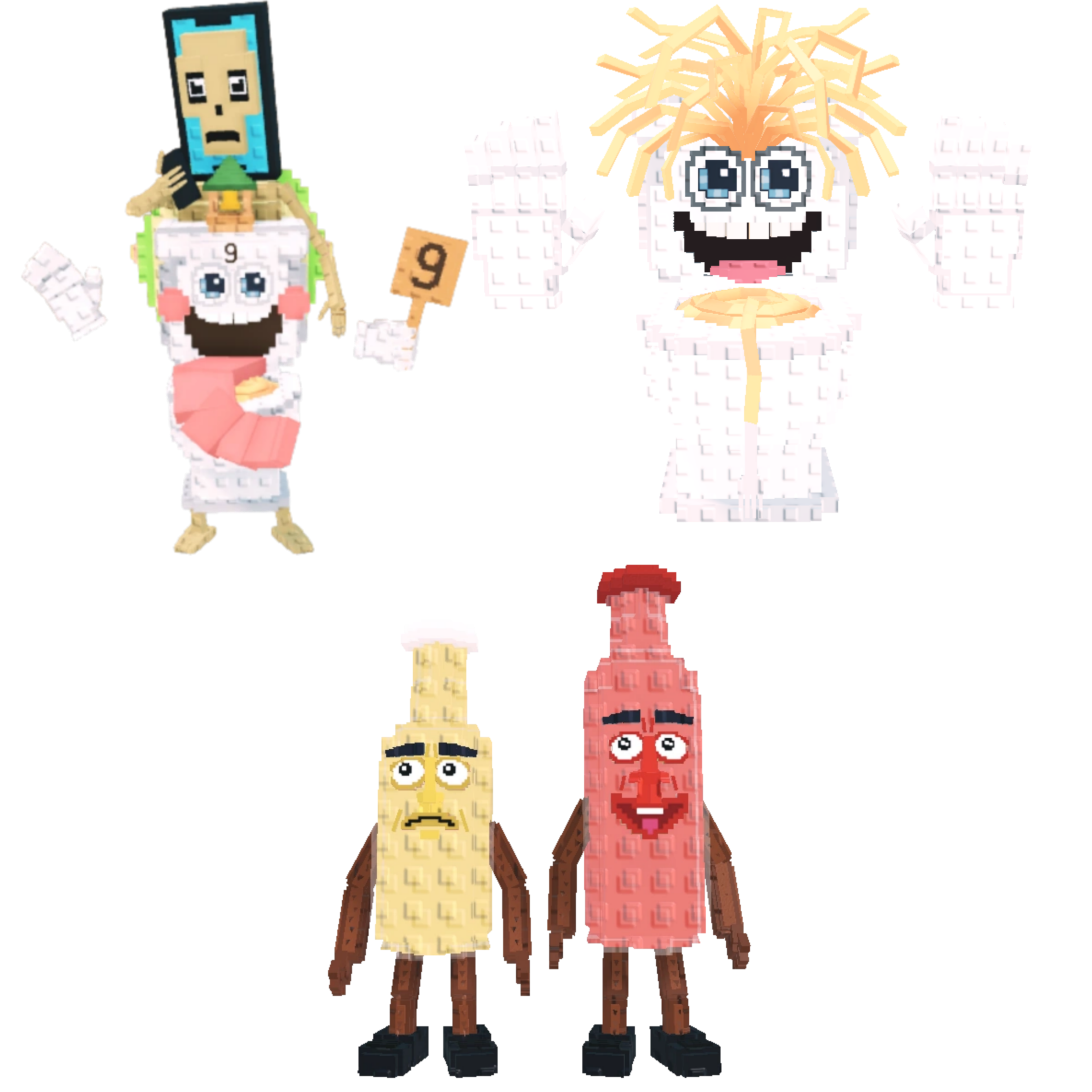 [BUNDLE] - 🏛️ 1x La Secret Combinasion 🏛️ 1x Spaghetti Tualetti 🏛️ 1x Ketchuru And Musturu