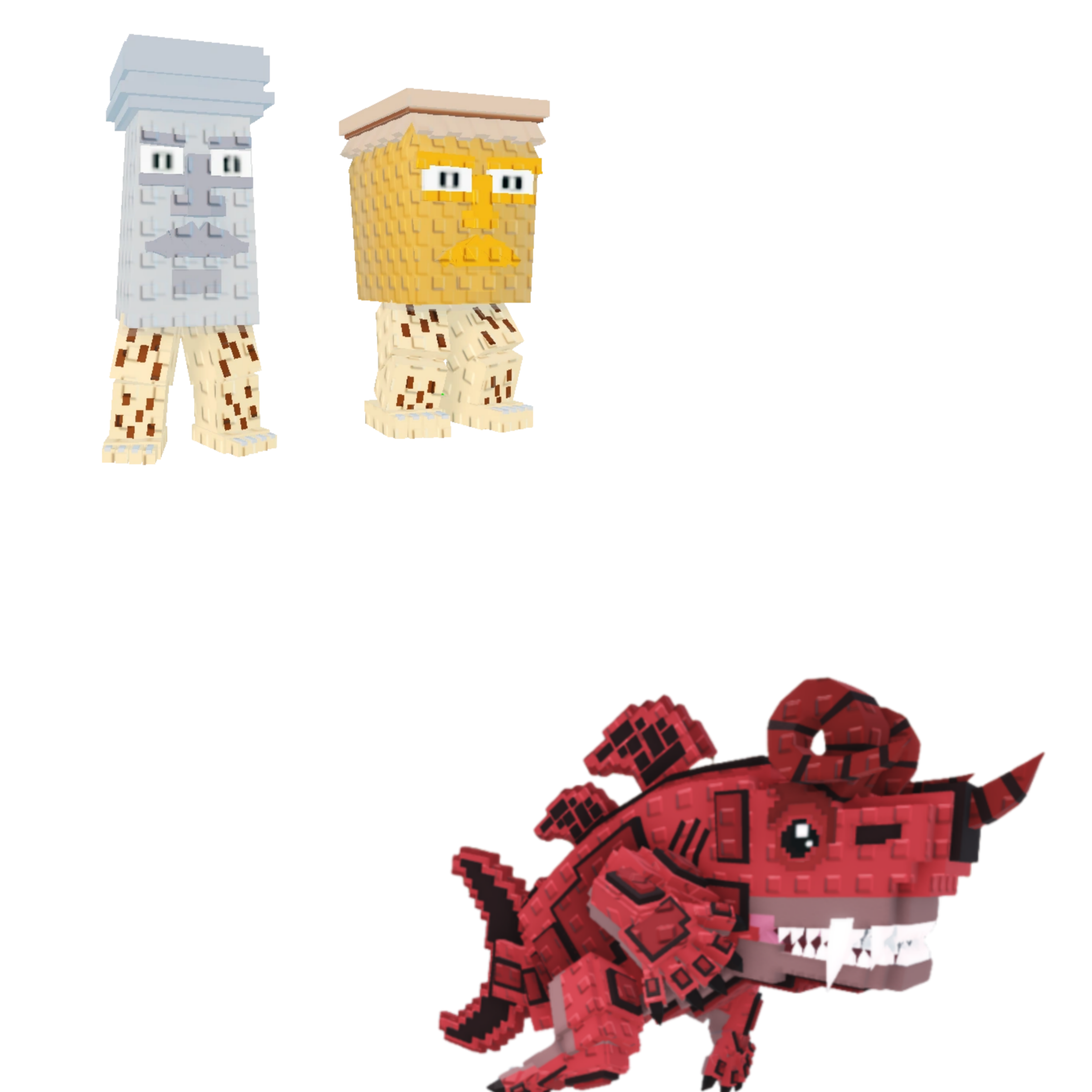 [BUNDLE] - 💘 1x Garama And Madundung 💗 1x Eviledon