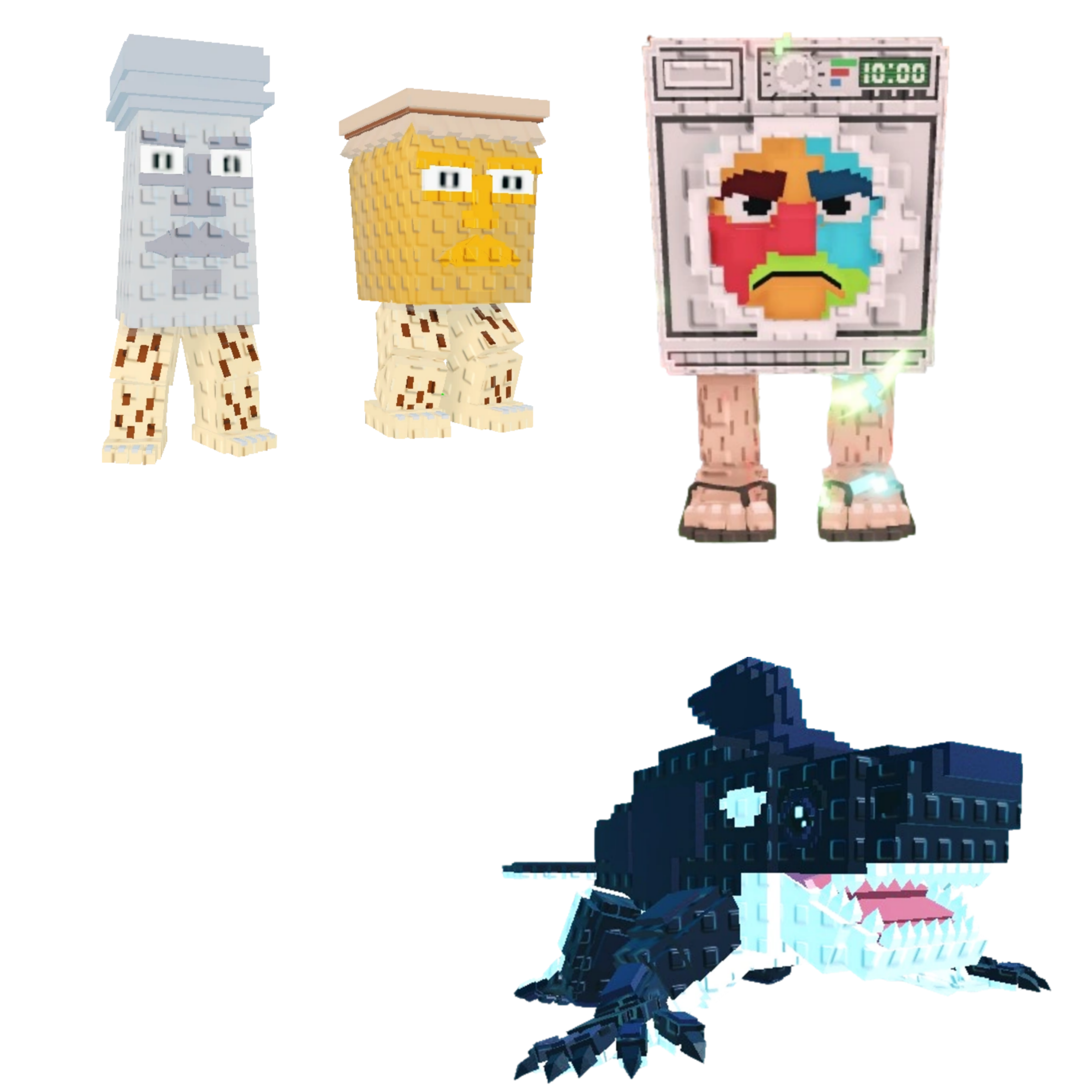 [BUNDLE] - 🏤 1x Garama And Madundung 🏤 1x Lavadorito Spinito 🏤 1x Orcaledon
