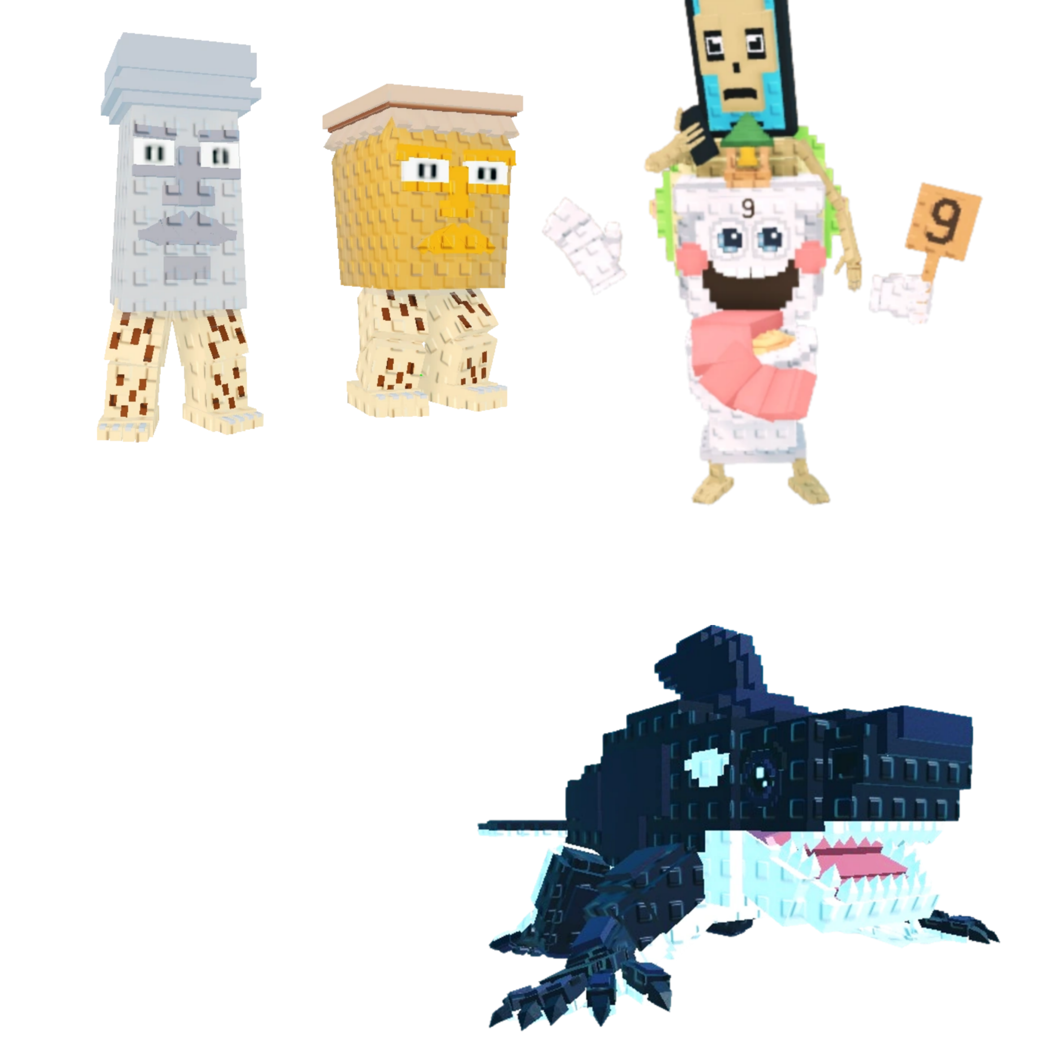 [BUNDLE] - 🐶 1x Garama and Madundung 🐶 1x La Secret Combinasion 🐶 1x Orcaledon