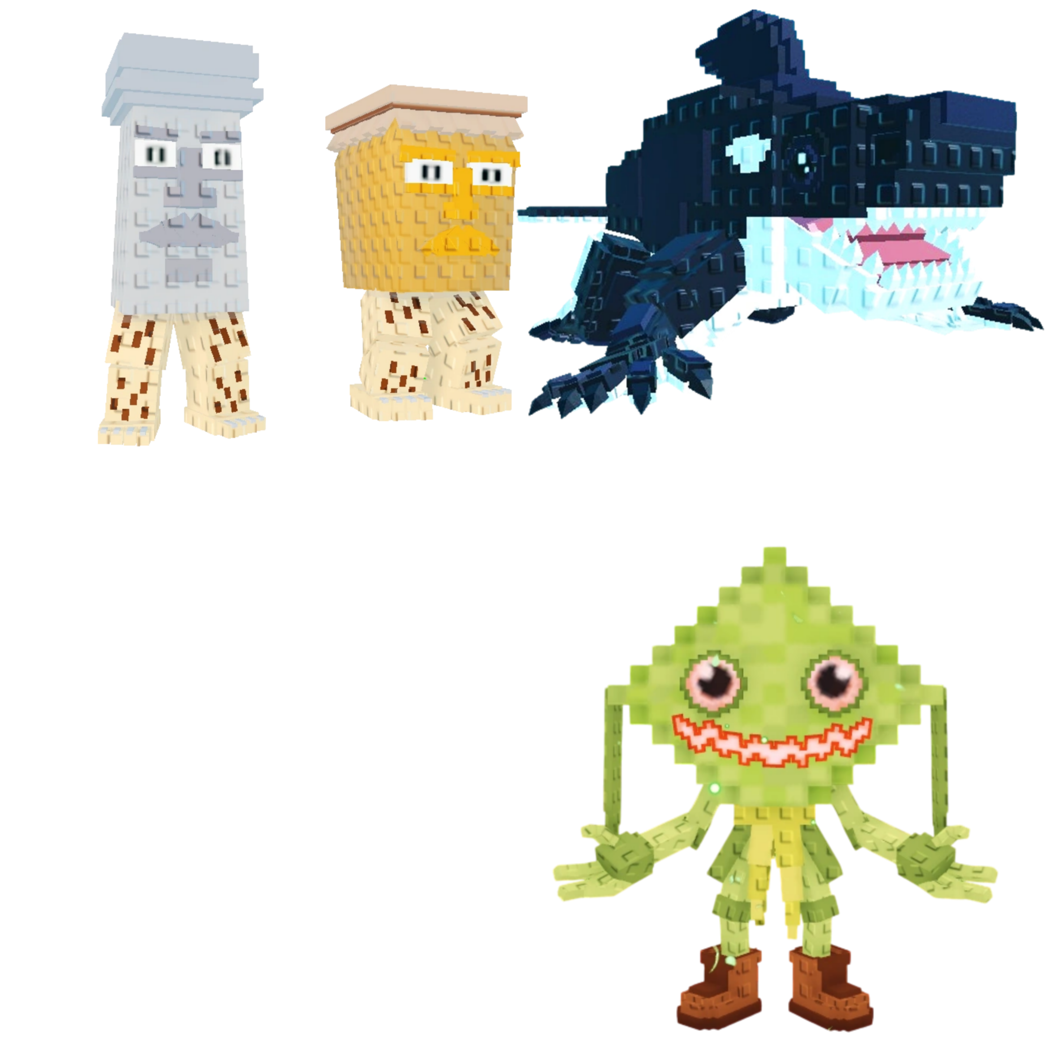 [BUNDLE] - 🏰 1x Garama And Madundung 🏰 1x Ketupat Kepat 🏰 1x Orcaledon