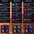 Trophy Display Stage 1-5 Roaming all materials