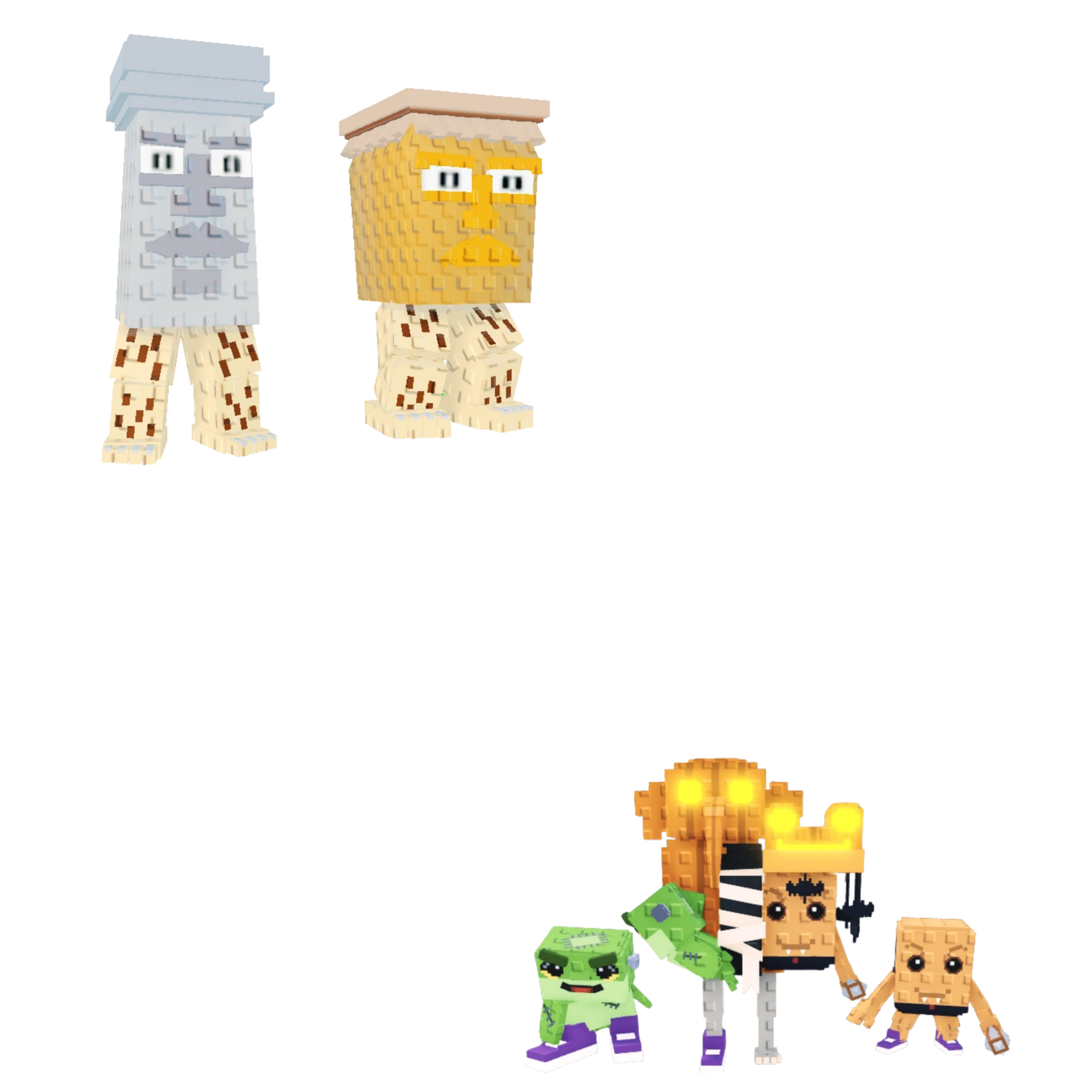 [BUNDLE] - ⛲ 1x Garama And Madundung ⛲ 1x Los Spooky Combinasionas