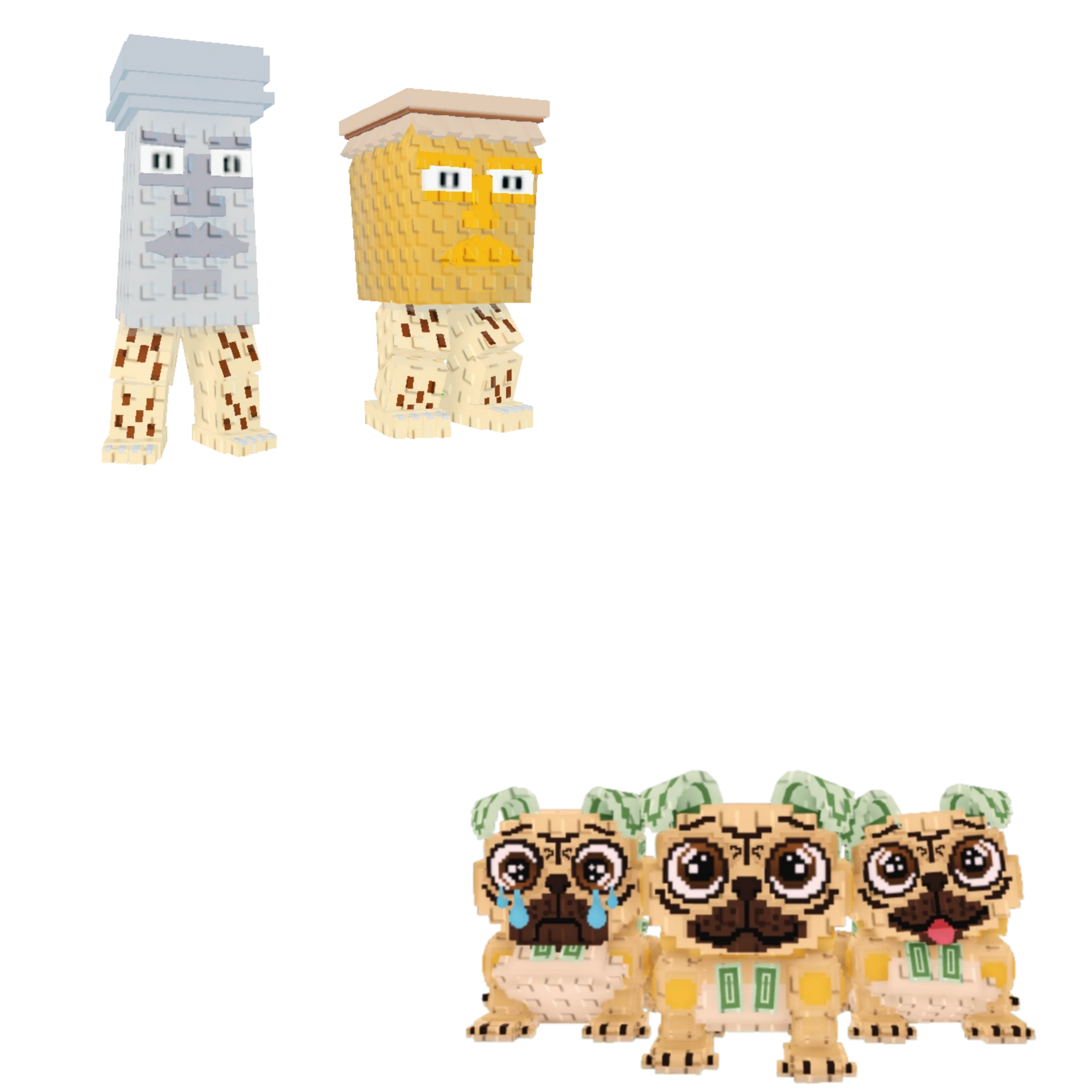 [BUNDLE] - 🦌 1x Garama and Madundung 🦌 1x Los Puggies