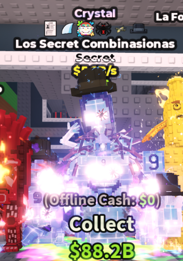 CRYSTAL LOS SECRET COMBINASIONAS 5.2B/S (JOB + 5 TRAITS) – STEAL A BRAINROT – FAST DELIVERY & TRUSTED #E9TK3V