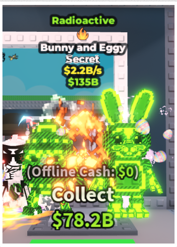 Radioactive Bunny and Eggy (2.2B/s) – FIRE – SECRET – STEAL A BRAINROT – FAST DELIVERY & TRUSTED #Z9QD4M