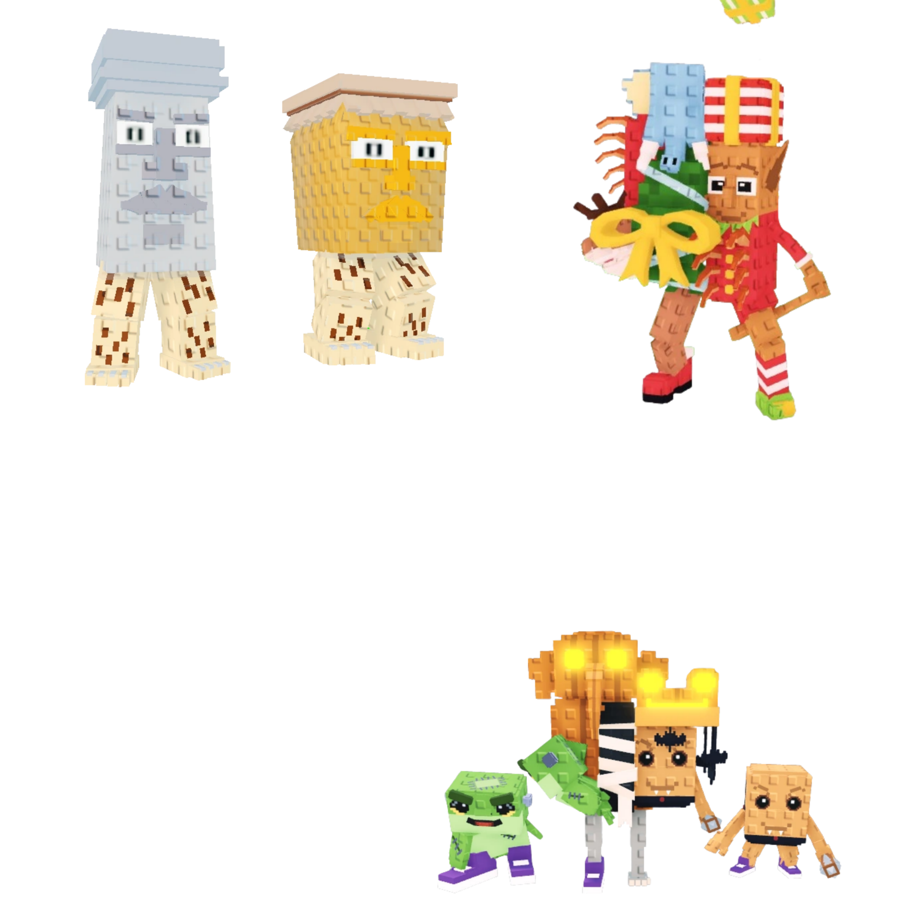 [BUNDLE] - 🌉 1x Garama And Madundung 🌉 1x La Jolly Grande 🌉 1x Los Spooky Combinasionas