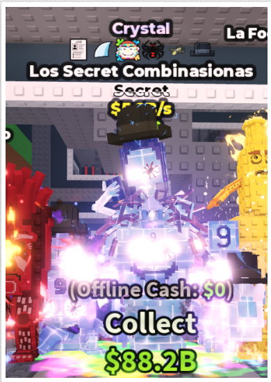 CRYSTAL LOS SECRET COMBINASIONAS 5.2B/S (JOB + 5 TRAITS) – STEAL A BRAINROT – FAST DELIVERY & TRUSTED #E9TK3V