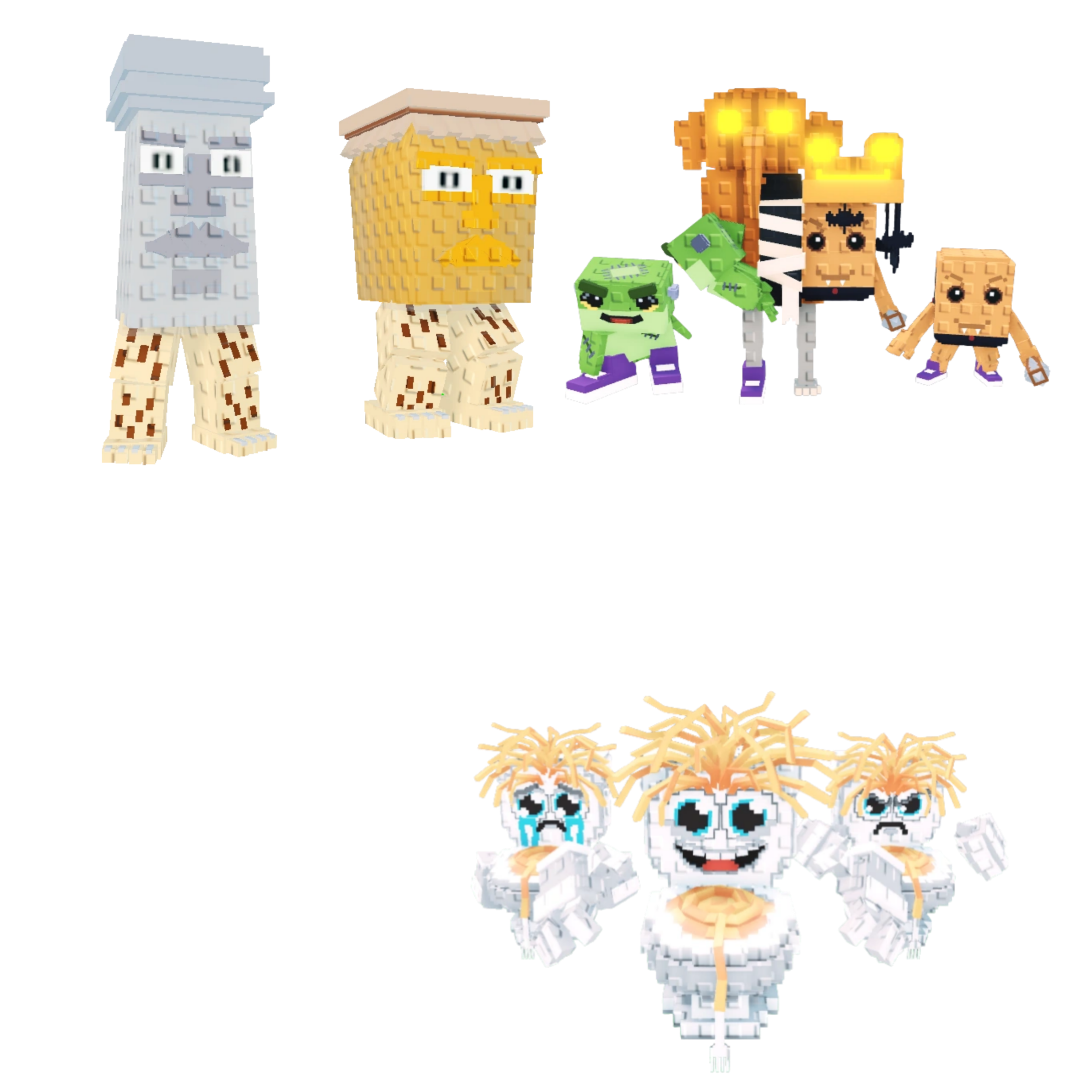[BUNDLE] - 🎢 1x Garama And Madundung 🎢 1x Los Spooky Combinasionas 🎢 1x Los Spaghettis