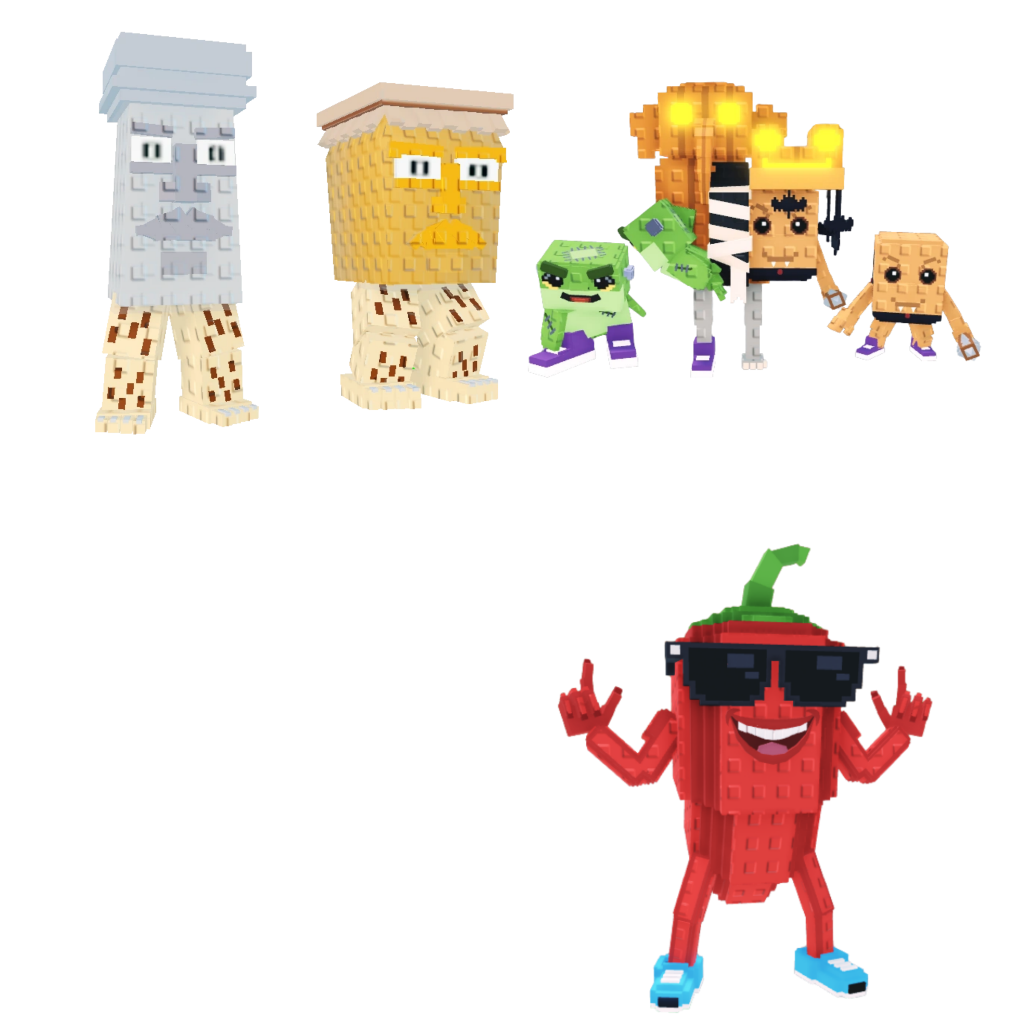 [BUNDLE] - 🚃 1x Garama And Madundung 🚃 1x Los Spooky Combinasionas 🚃 1x Chillin Chil