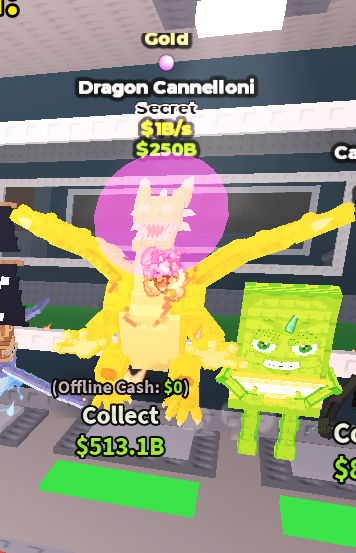 💰 Dragon Cannelloni | 1B/s ⚡ | Gold Mutation 🥇 | Bubblegum Trait 🍬 | CHEAPEST PRICE 🔥 | VERY FAST DELIVERY