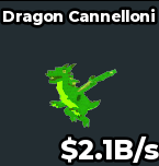 Dragon Cannelloni Radioactive 2.1B/s | Steal a Brainrot