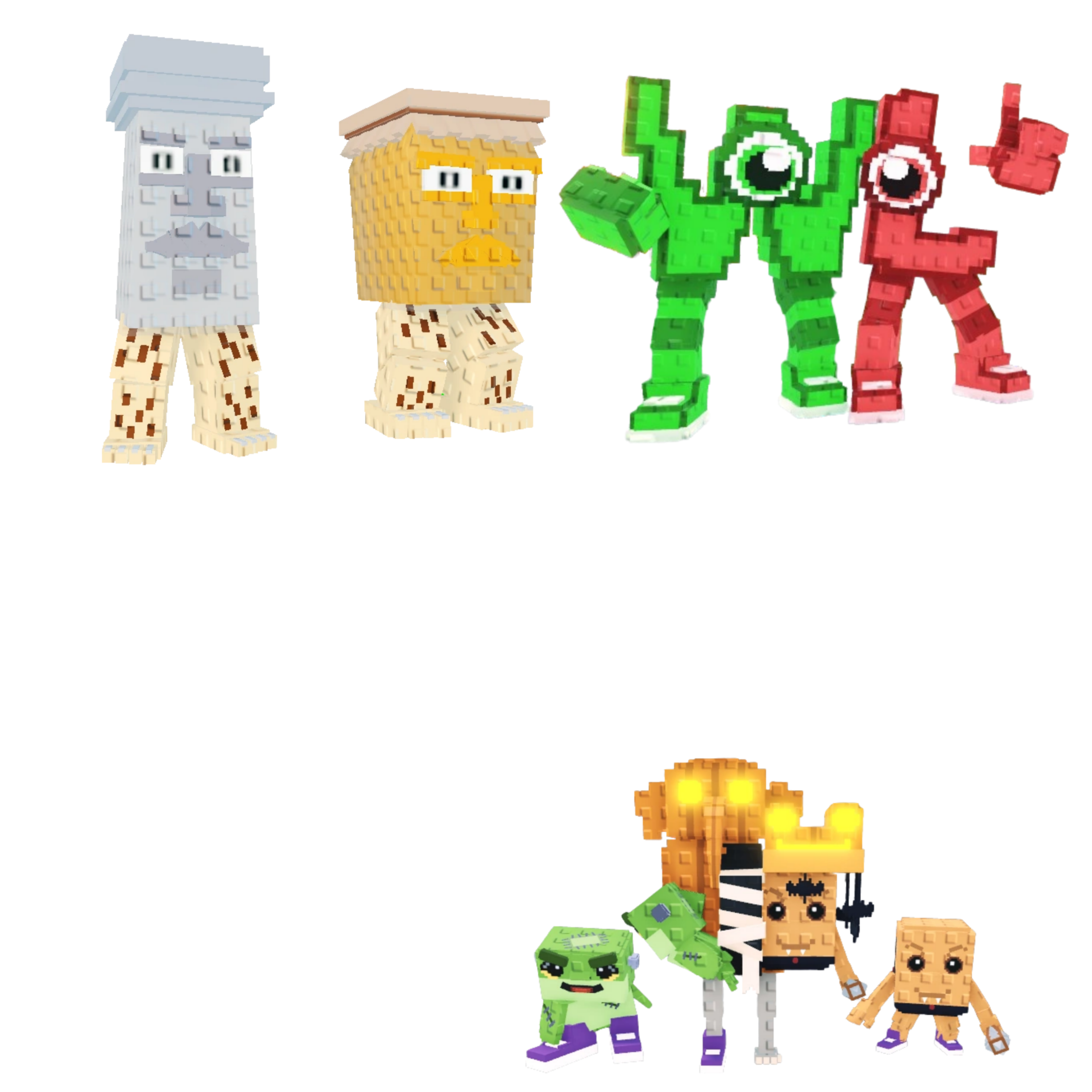 [BUNDLE] - 🐫 1x Garama and Madundung 🐫 1x W or L (WorL) 🐫 1x Los Spooky Combinasionas