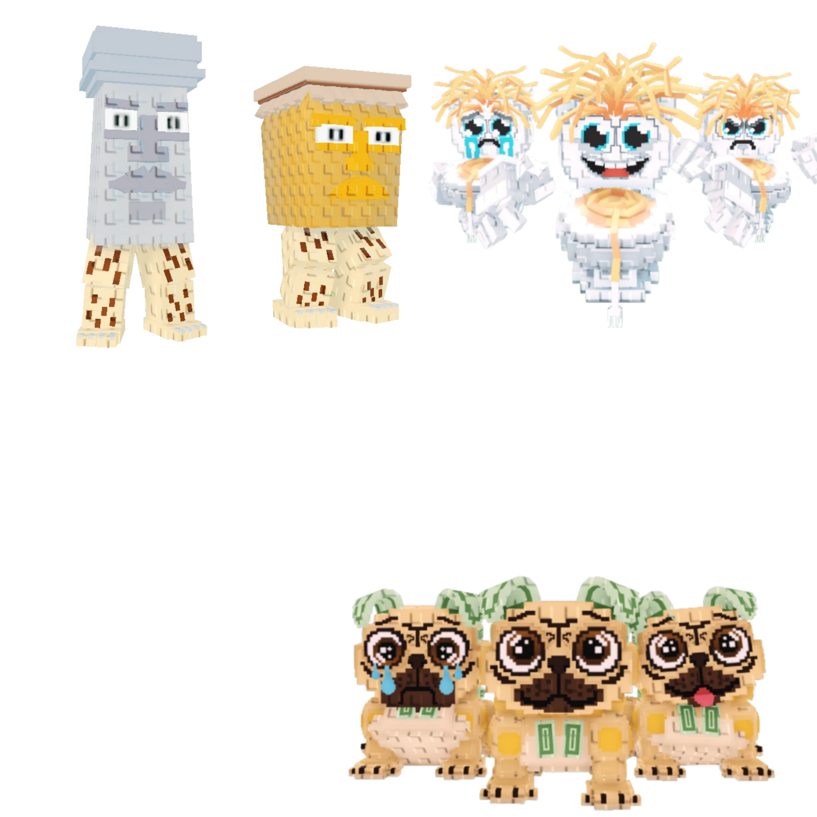 [BUNDLE] - 🚆 1x Garama And Madundung 🚆 1x Los Spaghettis 🚆 1x Los Puggies