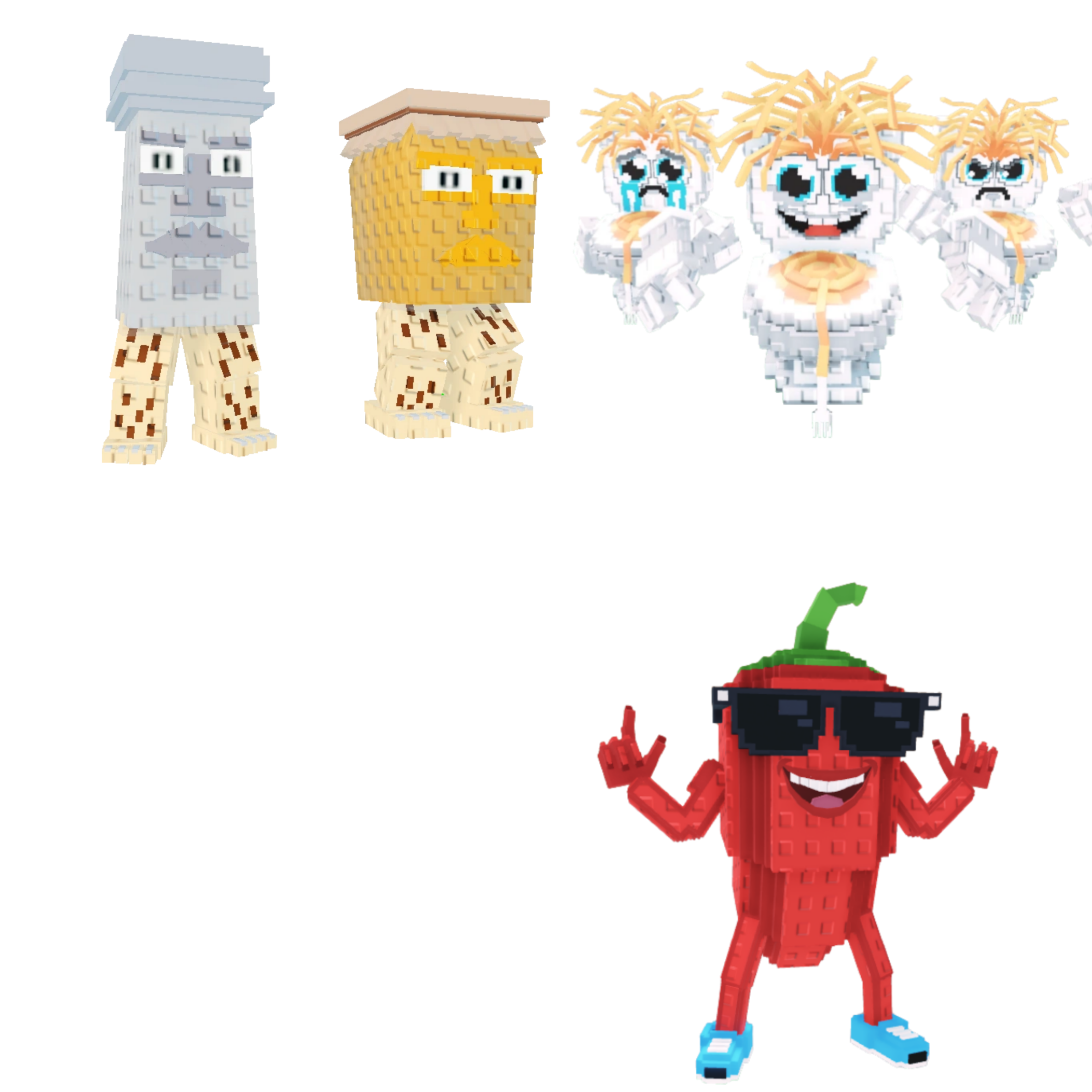 [BUNDLE] - 🚈 1x Garama And Madundung 🚈 1x Los Spaghettis 🚈 1x Chillin Chil