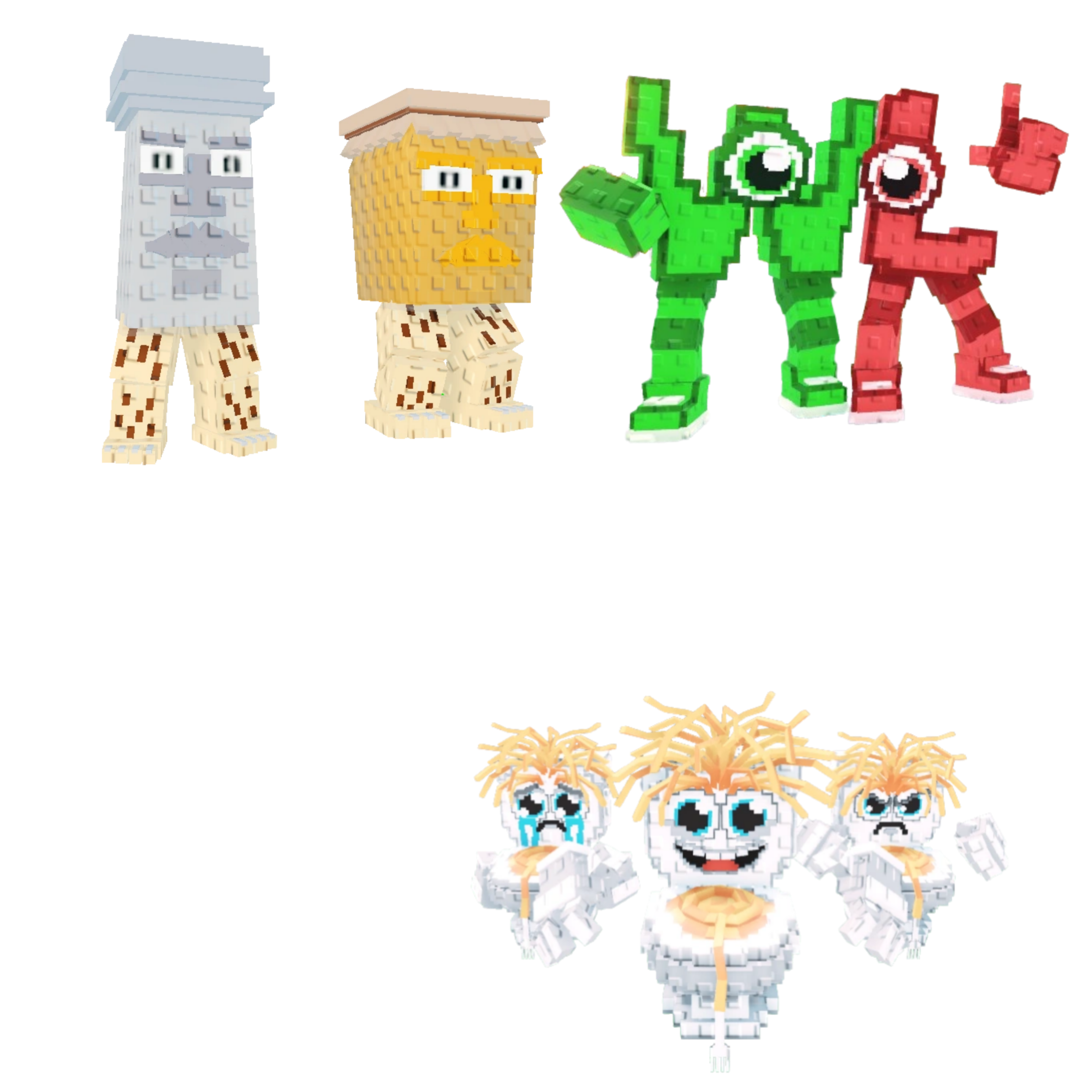 [BUNDLE] - 🦙 1x Garama and Madundung 🦙 1x Los Spaghettis 🦙 1x W or L (WorL)