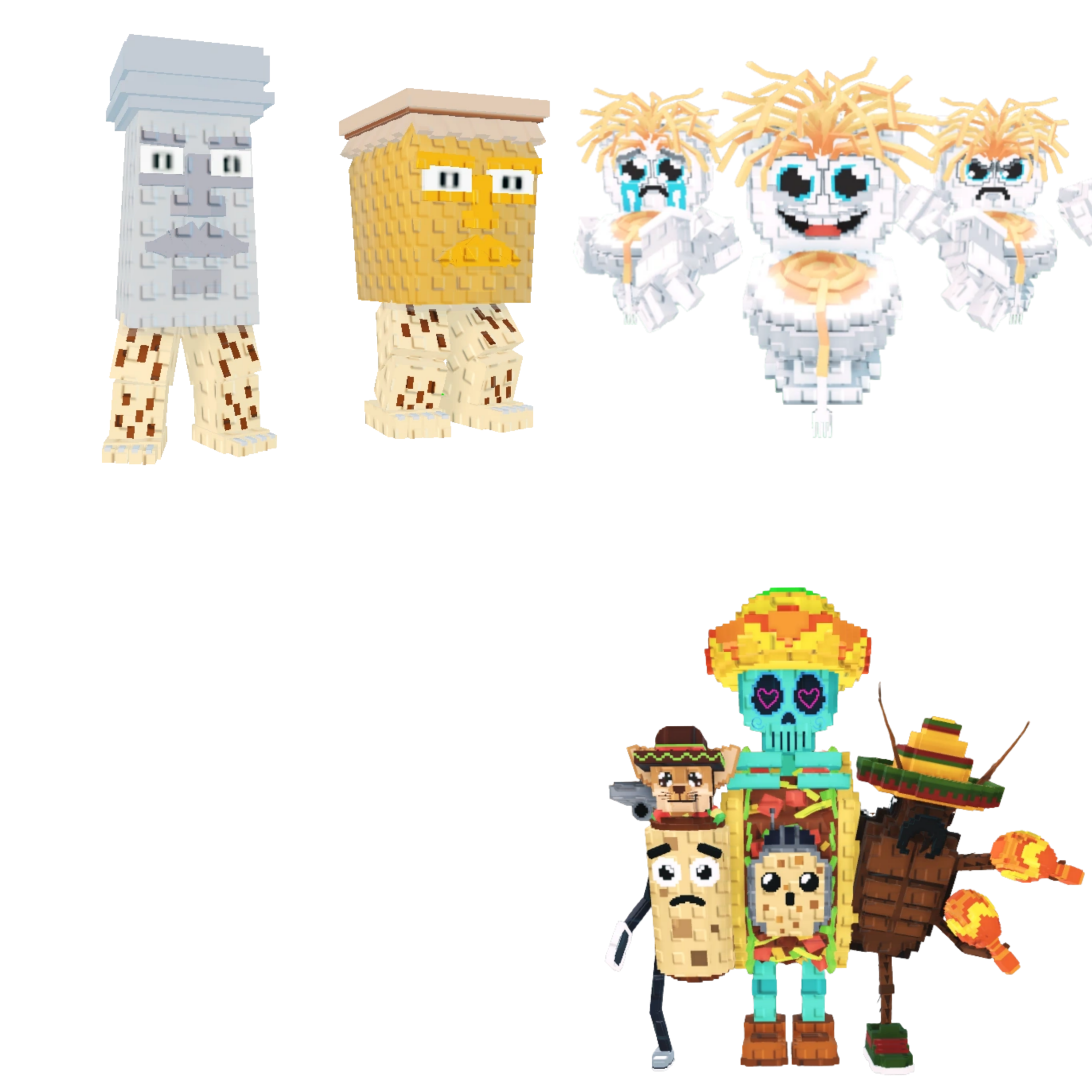 [BUNDLE] - 🐹 1x Garama and Madundung 🐹 1x Los Spaghettis 🐹 1x La Taco Combinasion