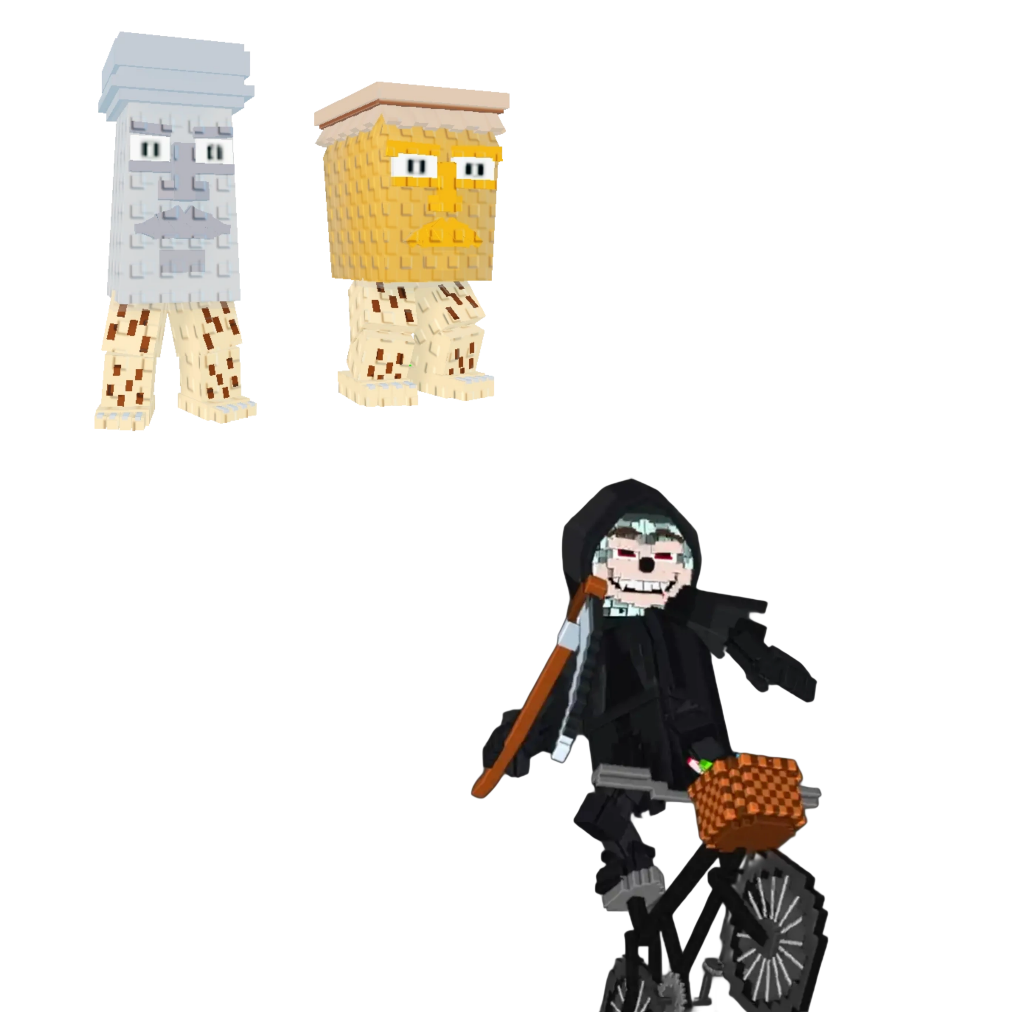 [BUNDLE] - 🚝 1x Garama And Madundung 🚝 1x Mieteteira Bicicleteira
