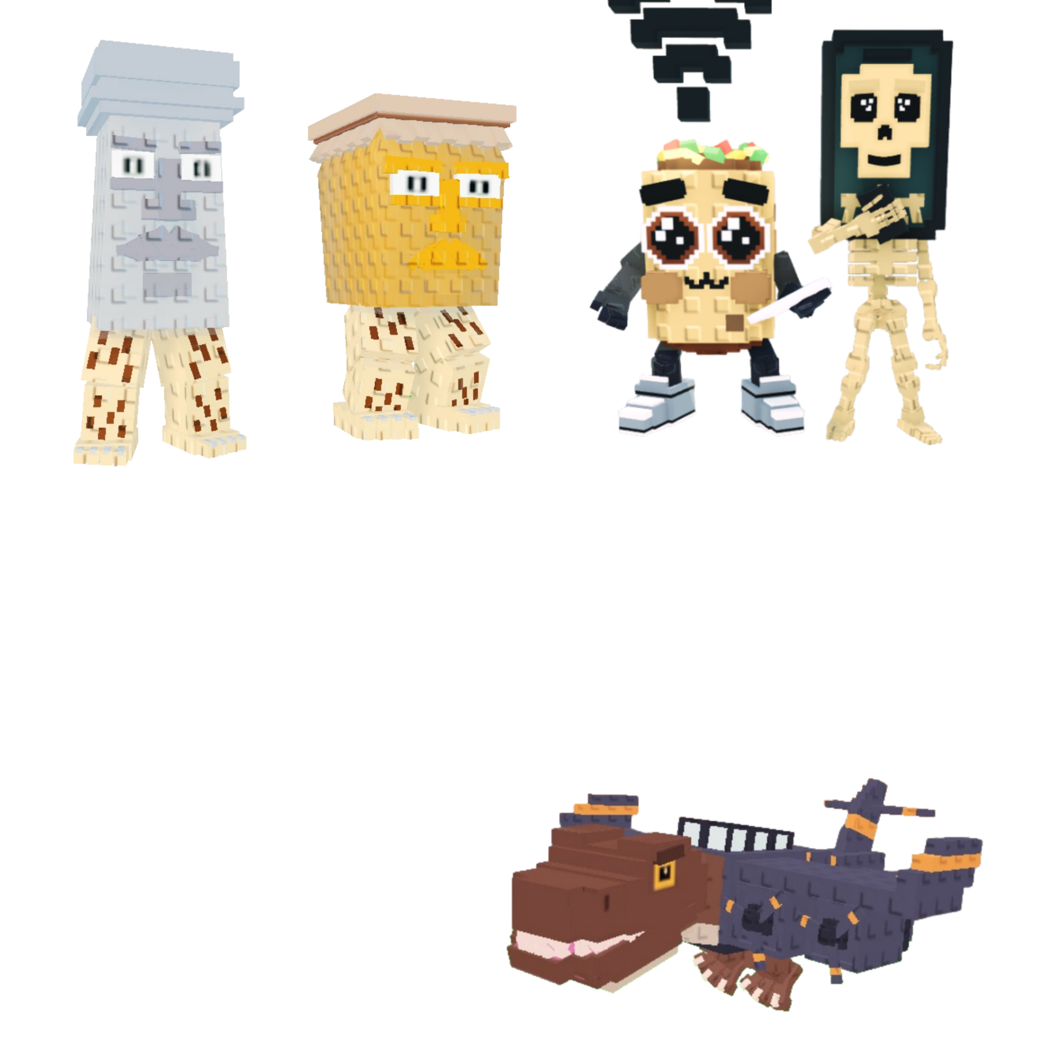 [BUNDLE] - 🐧 1x Garama and Madundung 🐧 1x Nuclearo Dinossauro 🐧 1x Los Mobilis