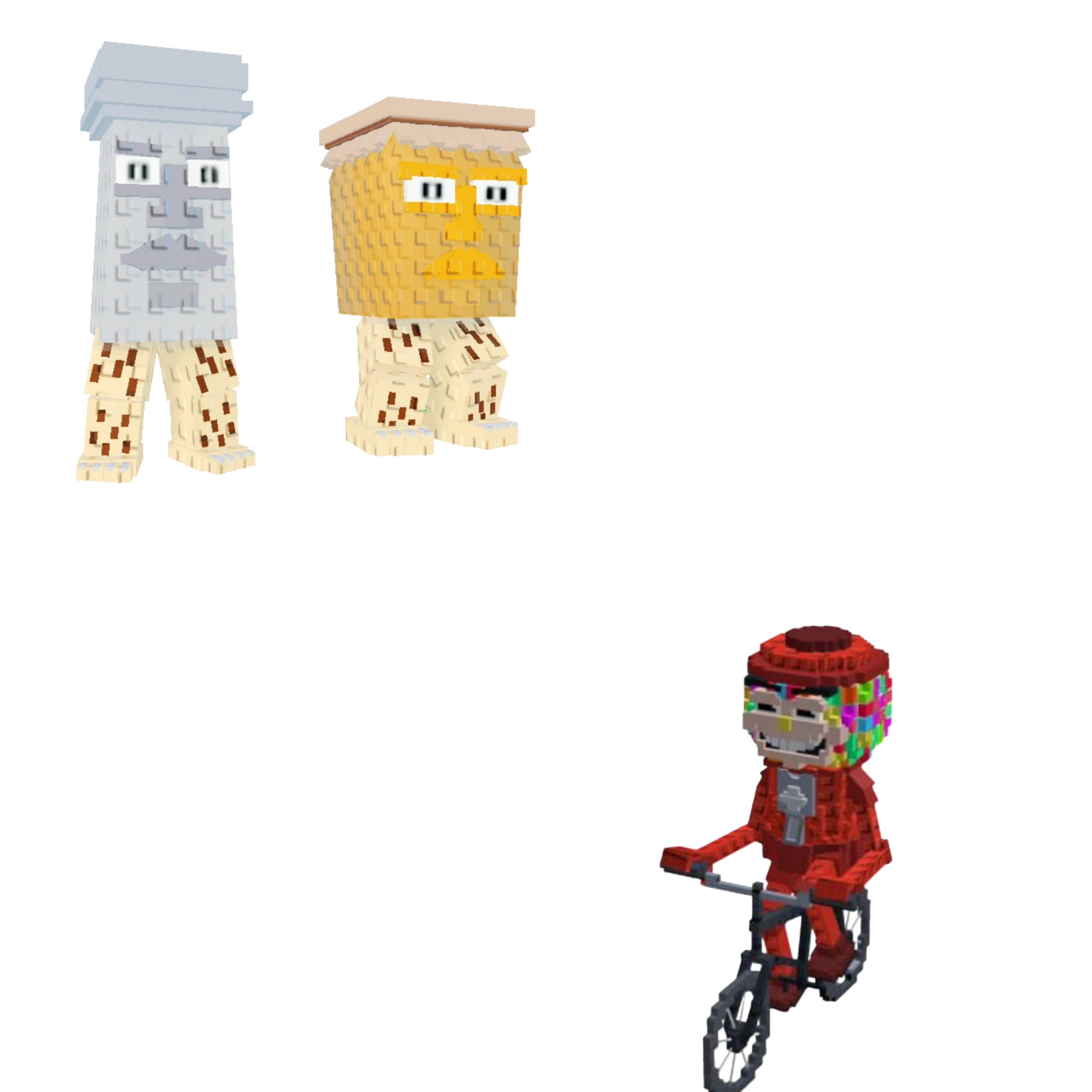 [BUNDLE] - 🏍️ 1x Garama And Madundung 🏍️ 1x Chicleteira Bicicleteira