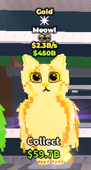 2.3b Gold Meowl