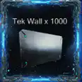 Tek Wall x 1000 PVE Crossplay PC/PS/XBOX Official