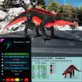 Kaprosuchus Adult Pair LVL 362 🔥100% IMPRINT🔥 [DEADPOOL] PVE Crossplay + Saddles 124 armor