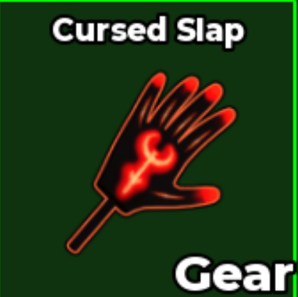 CURSED SLAP (GEAR) – STEAL A BRAINROT – FAST DELIVERY & TRUSTED #K8WP1H