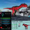 Allosaurus Adult Pair Top LVL 🔥100% IMPRINT🔥 [Choose a color] PVE Crossplay + Saddles 124 armor