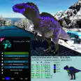Acrocanthosaurus Adult Pair LVL 363 🔥100% IMPRINT🔥 [Choose a color] PVE Crossplay + Saddles 110 armor