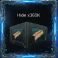 Hide x360K (Full Tek Dedicated Storage) PVE Crossplay PC/PS/XBOX Official