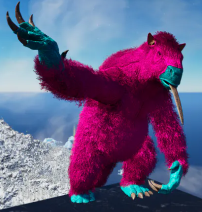 PVE Official ARK ASA PC/XBOX/PS5 - Megatherium Top Stats - Baby Pair
