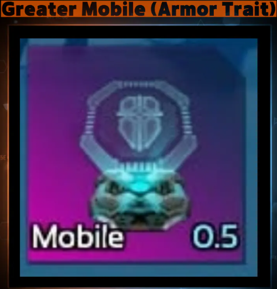 PVE Official ARK ASA PC/XBOX/PS5 - Greater Mobile (Armor Trait) +60%