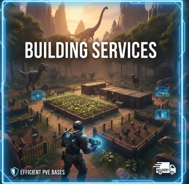 PVE Official ARK ASA PC/XBOX/PS5 - Building Service - Custom Building Services All Maps Available