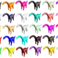 Official PVE Lv362 Brontosaurus x10 100%Impning stats HP27050 ST1464 WE1920 DMG1983.9% -MALE AND FEMALE RANDOM COLOR DERLIVERY