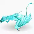 Official PVE Lv362 LIghtning wyvern adult Pair 100%imprning stats: HP14988 ST945 WE480 DMG1946 (MALE and FEMALE)RANDOM COLOR DELIVERY