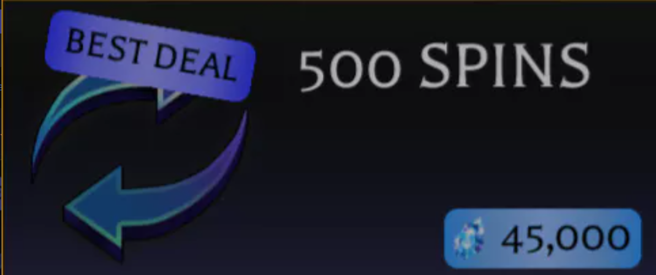✨ 550 Spin ✨