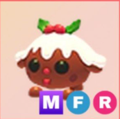 MFR CHRISTMAS PUDDING PUP - ADOPT ME / ADOPT ME!
