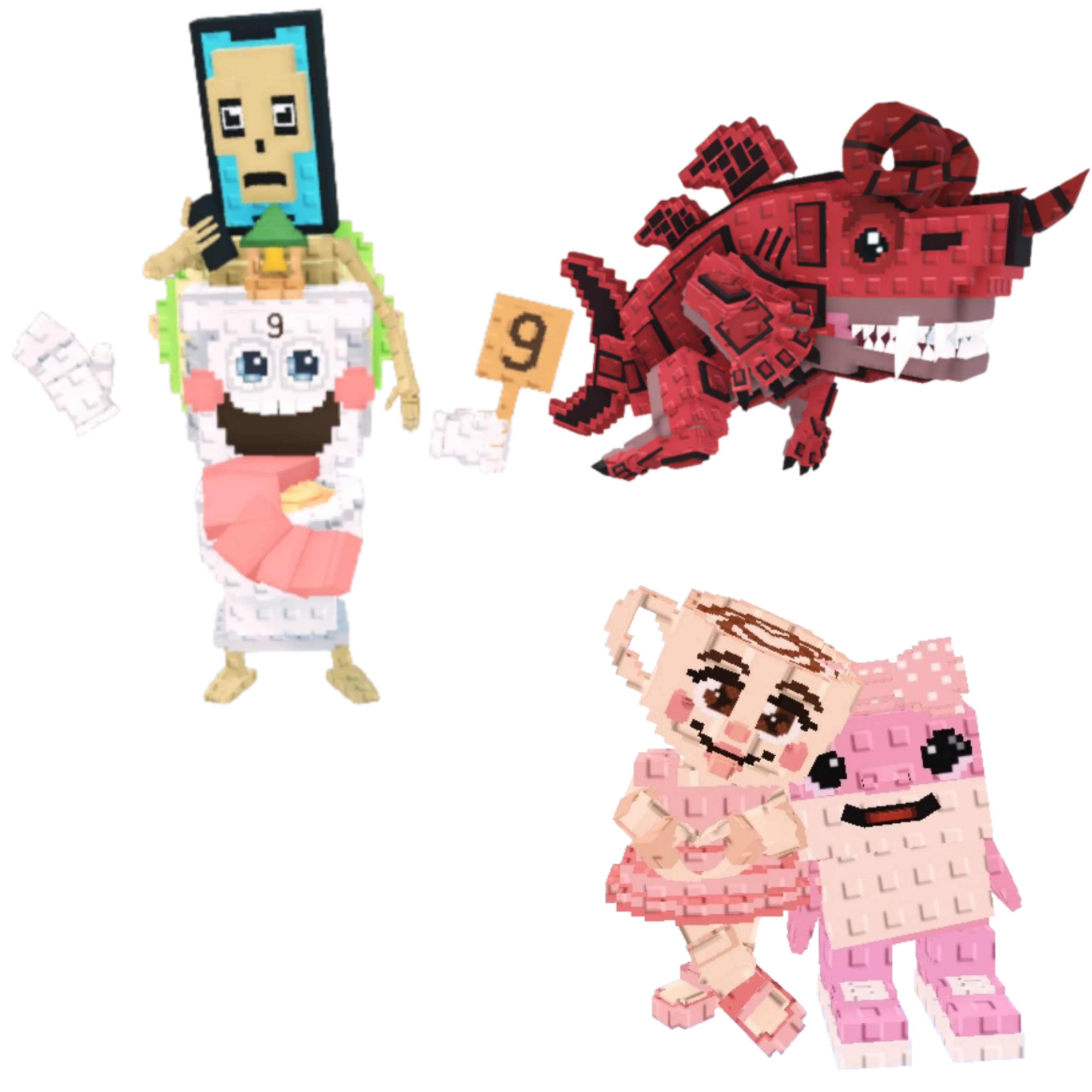 [BUNDLE] - 🐟 1x La Secret Combinasion 🐟 1x Eviledon 🐟 1x Las Sis