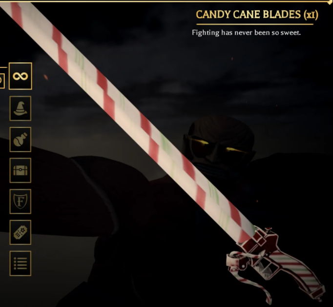 ⚡ Christmas ODM Set (Candy Cane Blades + Sheath + Gear) | INSTANT DELIVERY ⚡