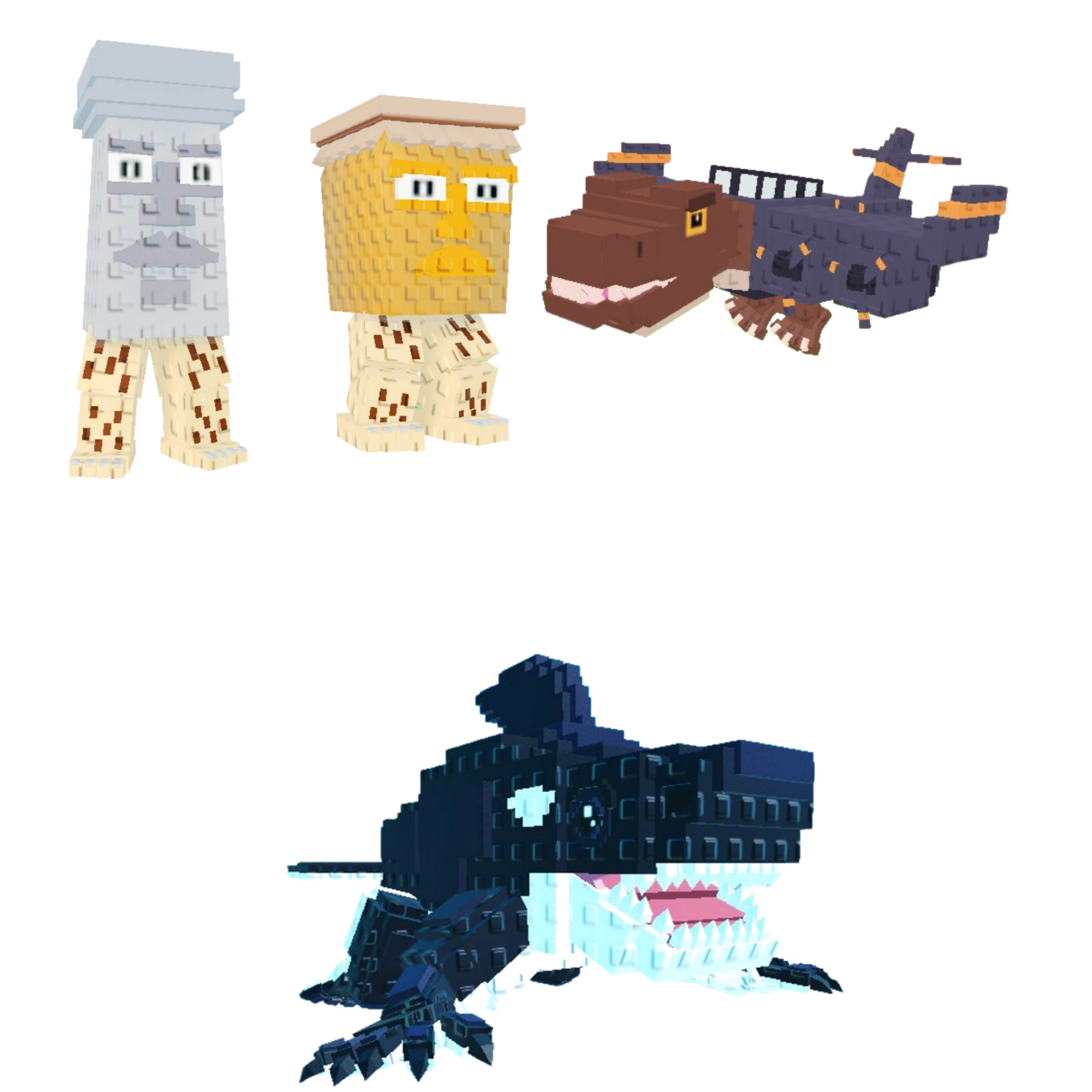 [BUNDLE] - 😄 1x Garama And Madundung 😄 1x Nuclearo Dinossauro 😄 1x Orcaledon